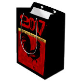 Jahr des Stadions 2017 M Geschenktasche 1 Mittlere Geschenktüte (Rückseite Schrägansicht)