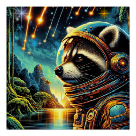 JAHR DES STAHL-NORDRAKCOONS 3 POSTER