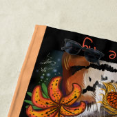 Jahr des Tiger-Chinese-Tierkreises Strandtuch (Beispiel)