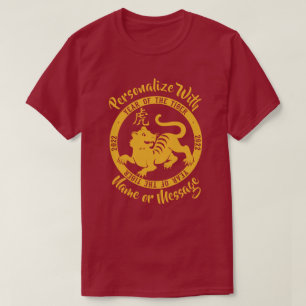 Jahr des Tiger-T - Shirt 2022