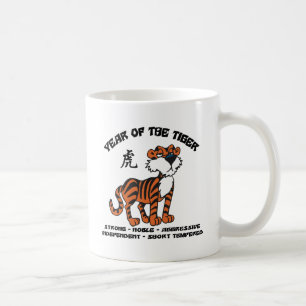 Jahr des Tiger-Tierkreis-Geschenks Kaffeetasse