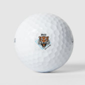 Jahr des Tigers 2022 Golfball (Vorderseite)