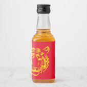 Jahr des Tigers Alkoholflaschenetikett (Vorderseite)