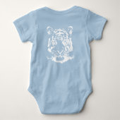 Jahr des Tigers Baby Strampler (Rückseite)