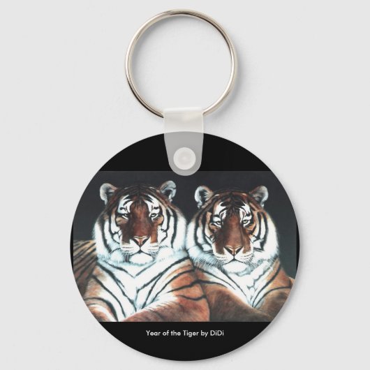Jahr des Tigers durch DiDi Schlüsselanhänger (Vorderseite)