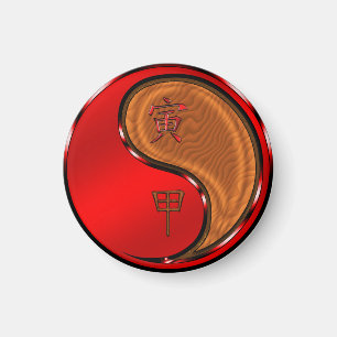 Jahr des Tigers Magnet