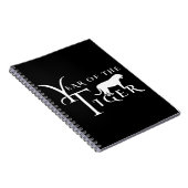 Jahr des Tigers Notizblock (Rechte Seite)