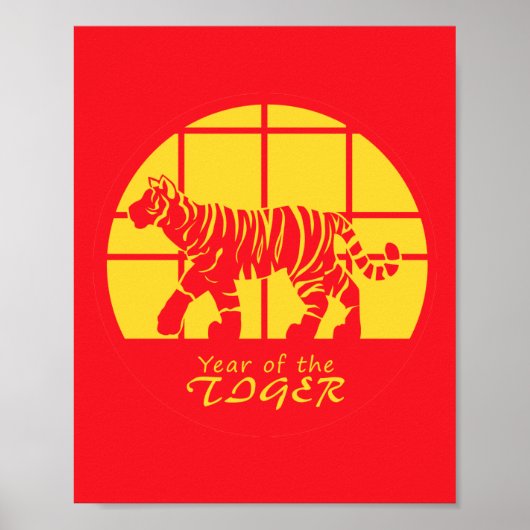 Jahr des Tigers Poster (Vorne)