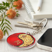 Jahr des Tigers Schlüsselanhänger (Vorderseite rechts)