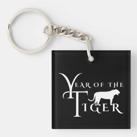 Jahr des Tigers Schlüsselanhänger (Vorderseite)