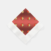 Jahr des Tigers Serviette (Ecke)