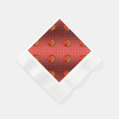Jahr des Tigers Serviette (Ecke)
