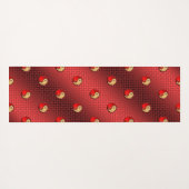 Jahr des Tigers Yogamatte (Rückseite (Horizontal))