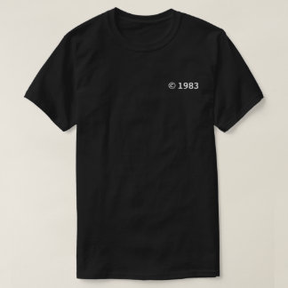 Jahr des Urheberrechts - T - Shirt für das Jahr