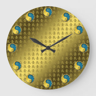 Jahr des Wasser-Drachen Große Wanduhr