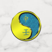 Jahr des Wasseraffens Konfetti (Klein Vorderseite)