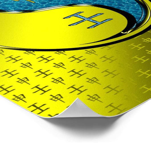 Jahr des Wasseraffens Poster (Ecke)