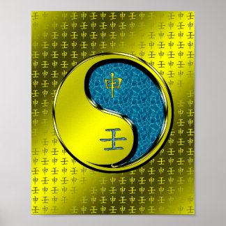 Jahr des Wasseraffens Poster