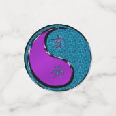 Jahr des Wasserboars Konfetti (Klein Vorderseite)