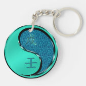 Jahr des Wasserhundes Schlüsselanhänger (Rückseite)