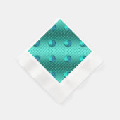 Jahr des Wasserhundes Serviette (Ecke)