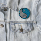 Jahr des Wasserkaninchens Button (Beispiel)