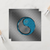 Jahr des Wasserkaninchens Karte (Vorderseite/Rückseite Beispiel)