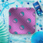 Jahr des Wasserrosters Pappteller (Party)