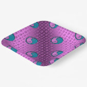 Jahr des Wasserrosters Pappteller (Gewinkelt)