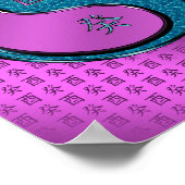 Jahr des Wasserrosters Poster (Ecke)