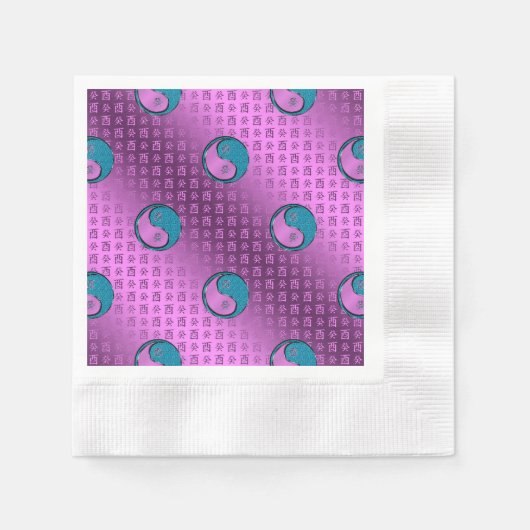 Jahr des Wasserrosters Serviette (Vorderseite)