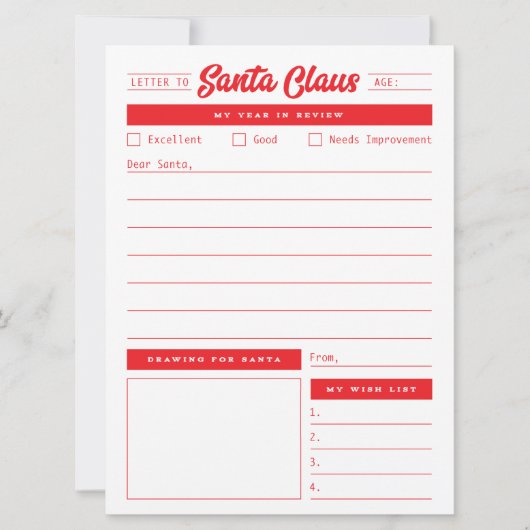 Jahr des Weihnachtsschreibens Feiertagskarte (Vorderseite)