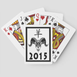 Jahr des Widders (wildRam) 2015 Spielkarten