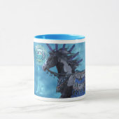 Jahr des Wolfspferdes Tasse (Zentrum)