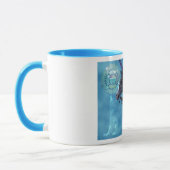 Jahr des Wolfspferdes Tasse (Links)