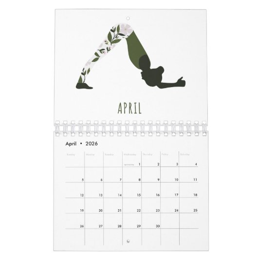Jahr des Yoga Kalender (Apr 2026)