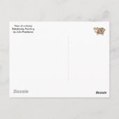 Jahr eines Schafes - Ukrainische Petrykivsky-Maler Postkarte (Rückseite)