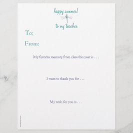 Jahr-Endepersonalisierter Lehrer danken Ihnen -