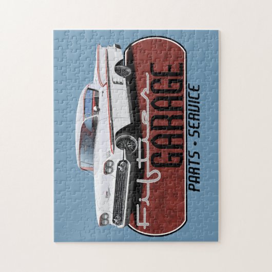 Jahr-Garage Puzzle (Vertikal)