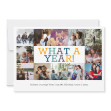 Jahr im Review 12 Foto Personalisiert Weihnachten