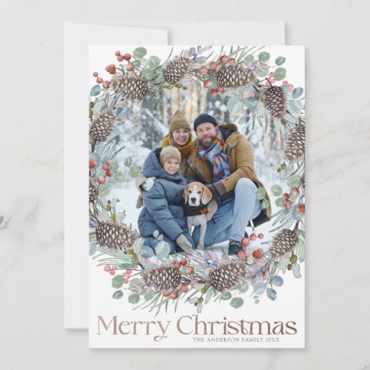 Jahr im Überblick Weihnachten im botanischen Kraut (Vorderseite)