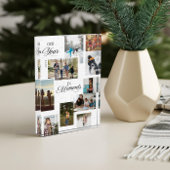 Jahr in Moments Foto Gallery Collage Keepake