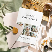 Jahr in Review Chic Frohe Weihnachten Multi-Foto