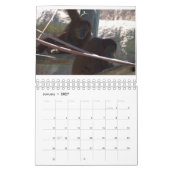Jahr mit Tieren Kalender (Jan 2027)