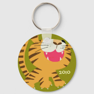 Jahr oThe Tiger-Schlüsselkette Schlüsselanhänger