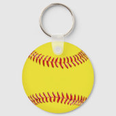 JAHR, Teamname, Text BULK Softball Geschenke Schlüsselanhänger (Rückseite)