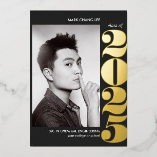 JAHR   UNI UNIVERSITY FOTO ABSCHLUSS FOLIENEINLADUNG