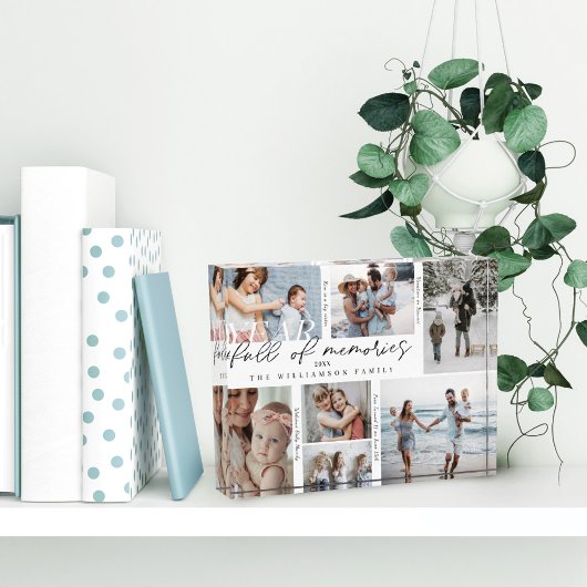 Jahr voll mit Erinnerungen Foto Collage & Highligh