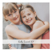 Jahr voll mit Erinnerungen Foto Collage & Highligh Würfel (Vorderseite)