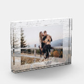 Jahr voll mit Erinnerungen Foto-Speicher-Keepsake Fotoblock (Links)